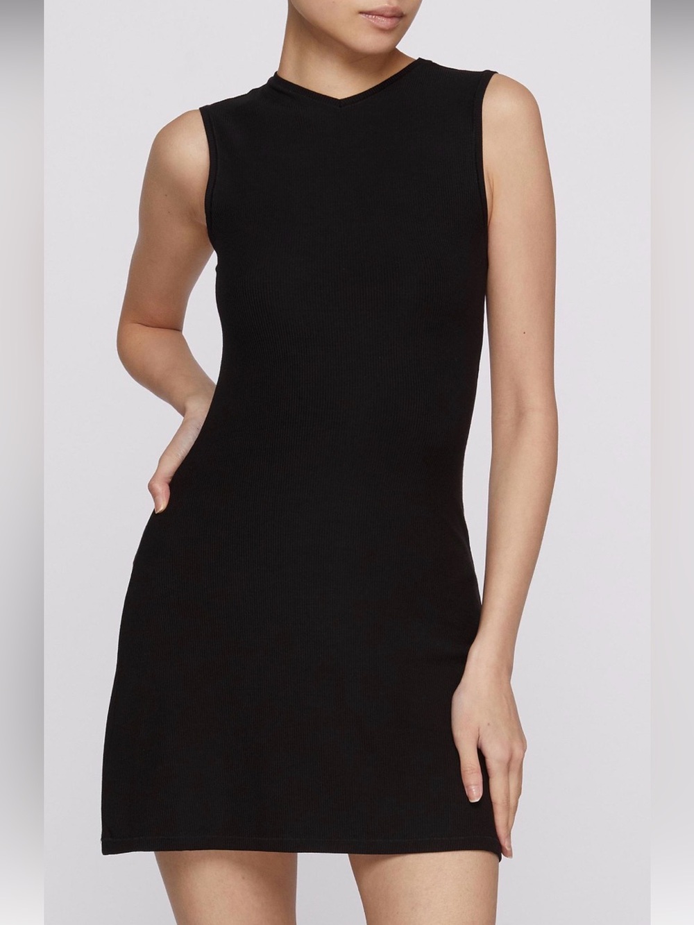 SKIMS Soft Lounge V Neck Dress